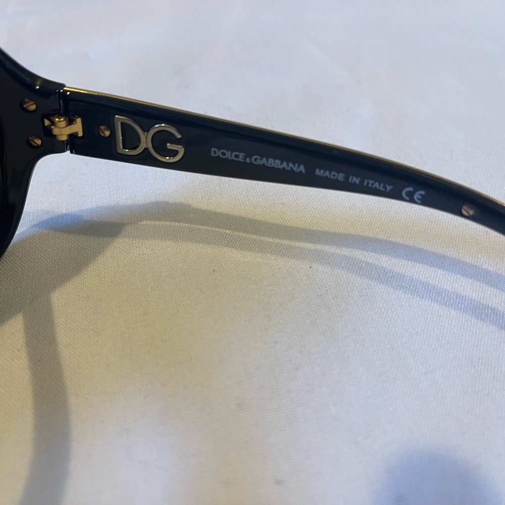 Dolce & Gabbana Madonna Black Sunglasses - Picture 8 of 10